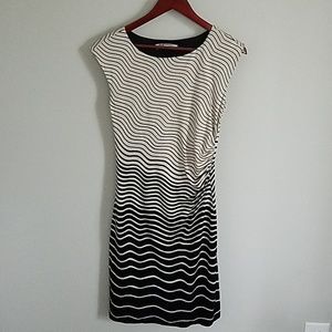 Loft side ruched dress